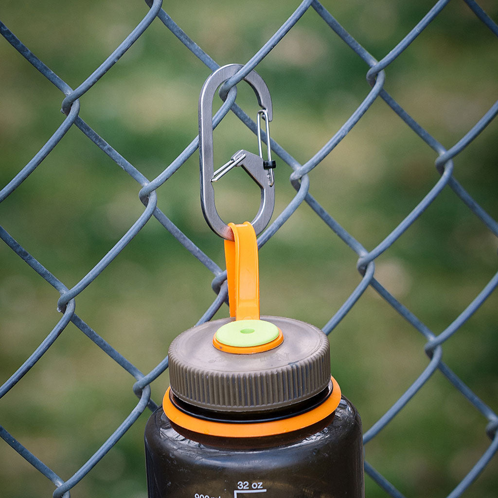 Gカラビナー スライドロック #4 ステンレスシルバー