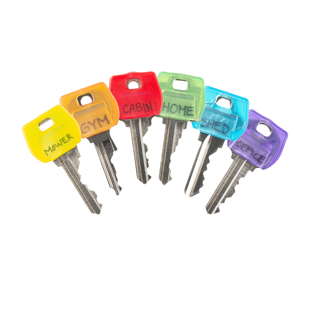 アイデンティキーカバー 6個入り アソート