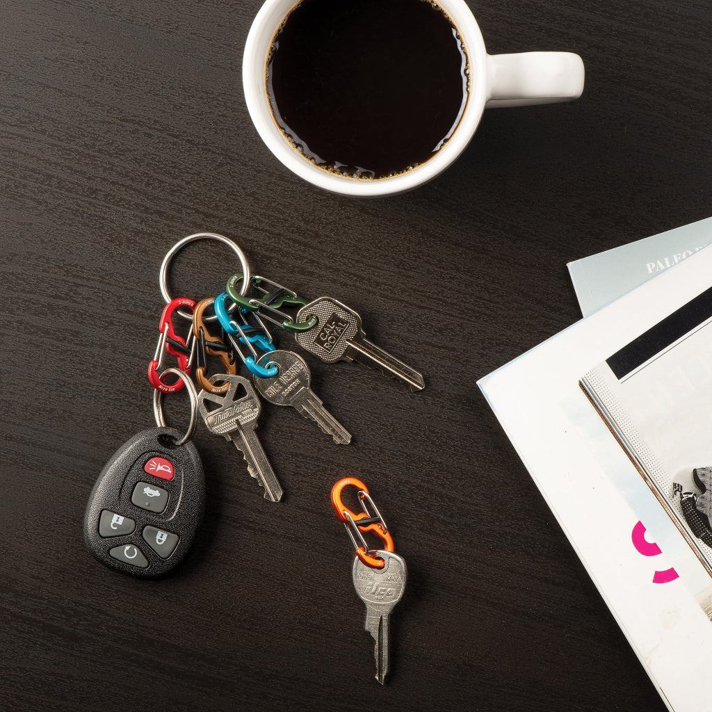 キーリングロッカー アルミニウムをキーホルダーとして使用