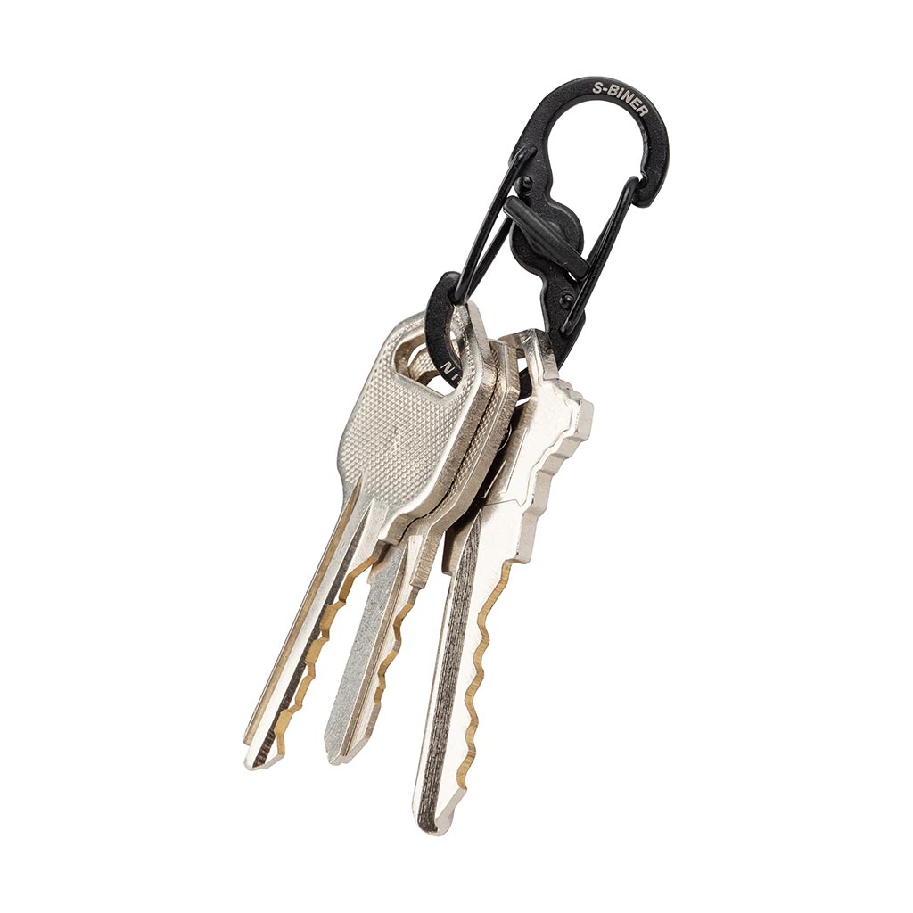 鍵のついたエスビナーマイクロロック ブラック