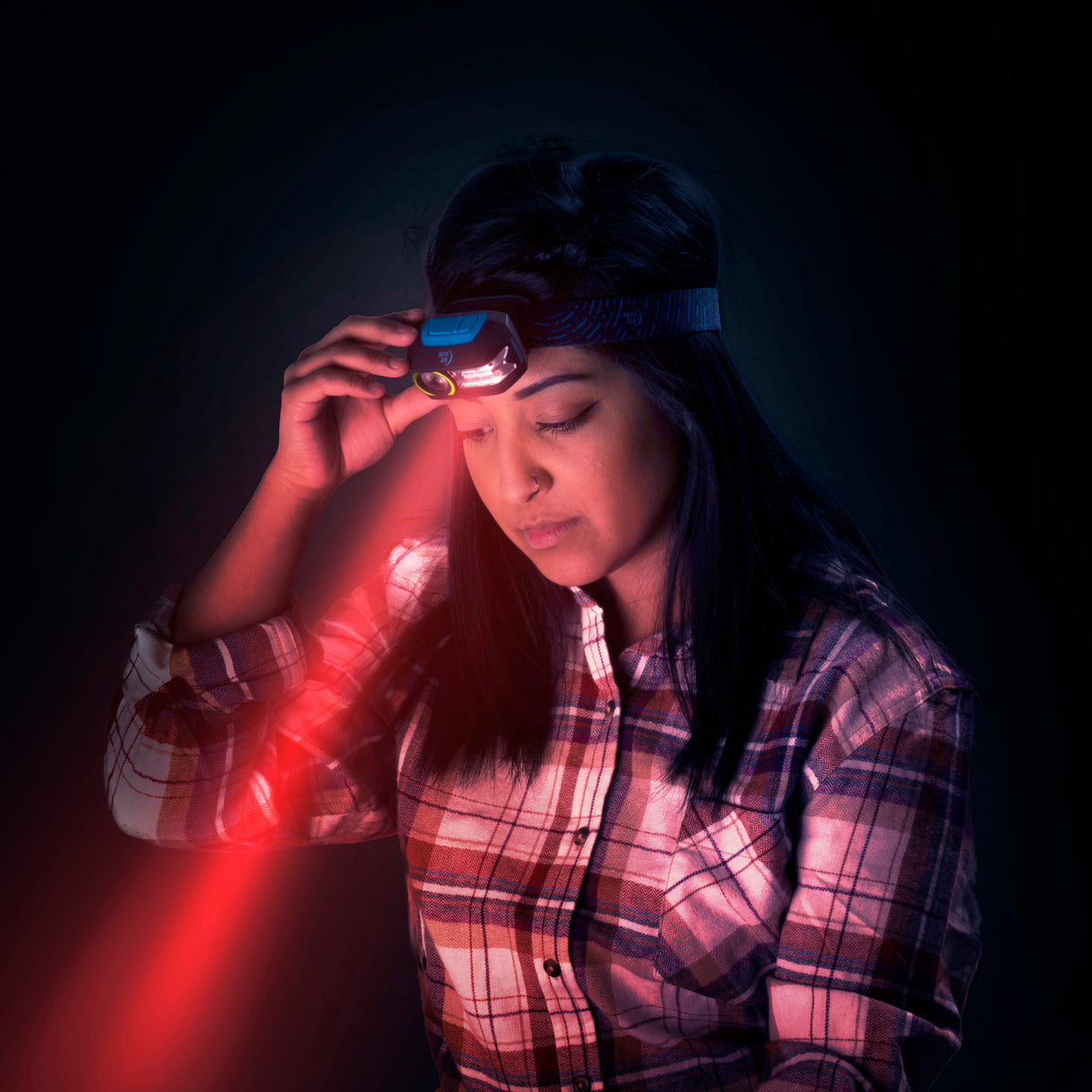 レイディアントリチャージャブル300 ヘッドランプ