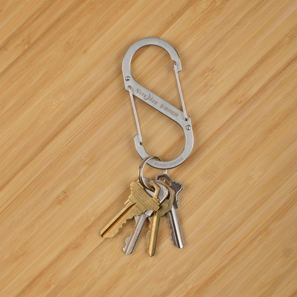 鍵が付いたエスビナー#4シルバー