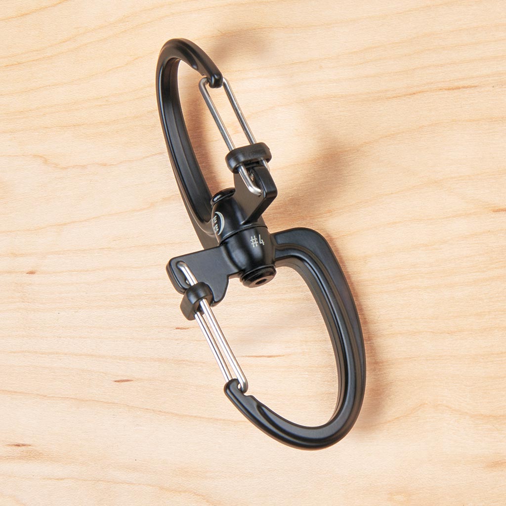 エスビナー360°スライドロックカラビナー#4