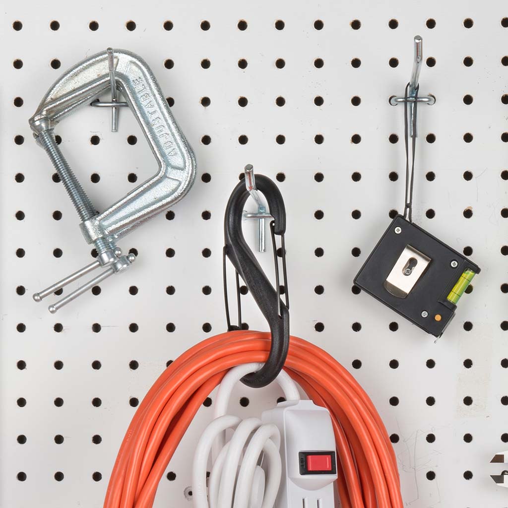 コードをぶら下げたエスビナープラスチック#6ブラック