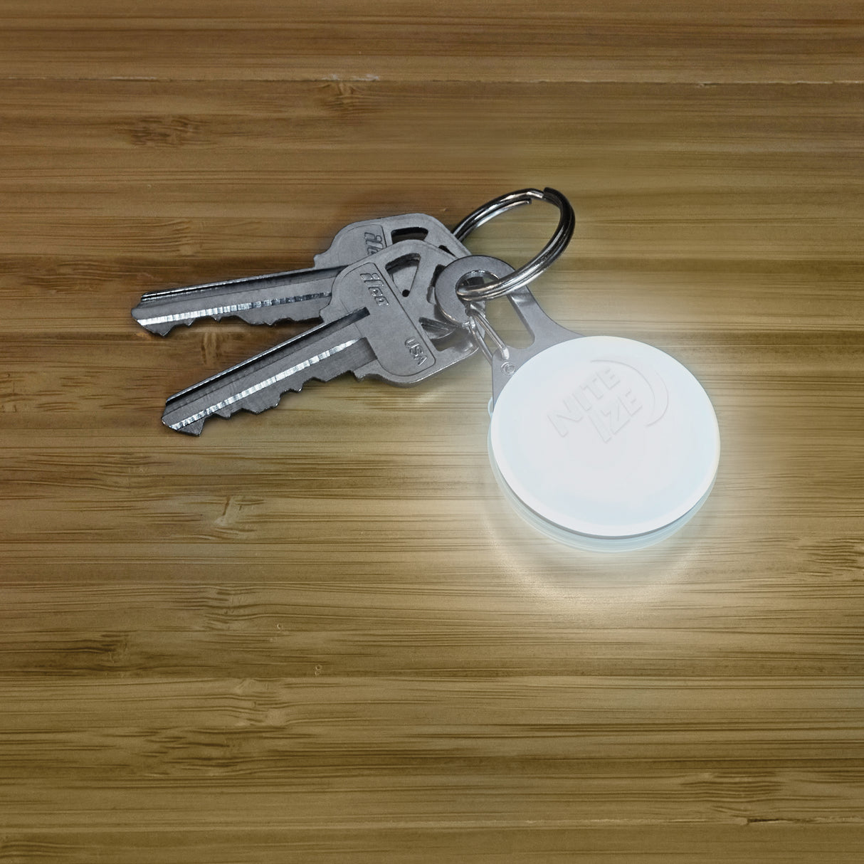 スポットリット リチャージャブルカラビナー ホワイト