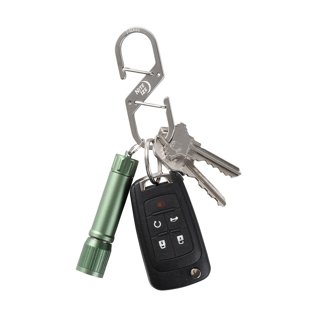 車の鍵とライトがついたZカラビナー#3