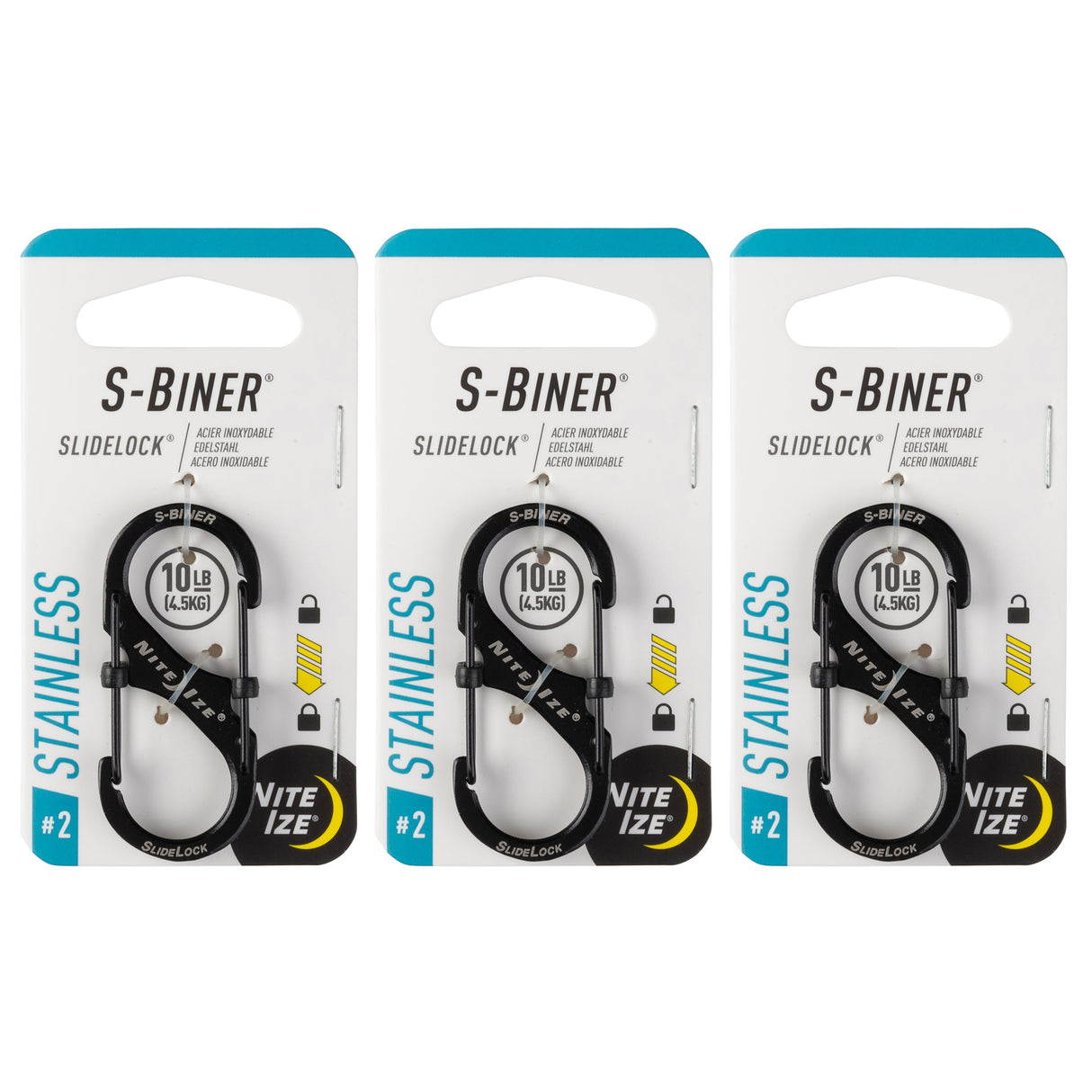 エスビナースライドロック#2×3個セット