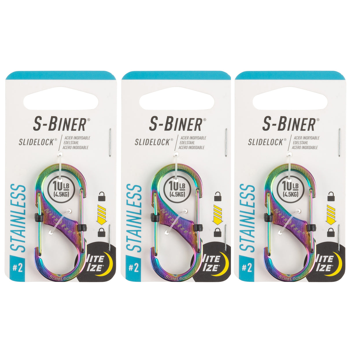 エスビナースライドロック#2×3個セット