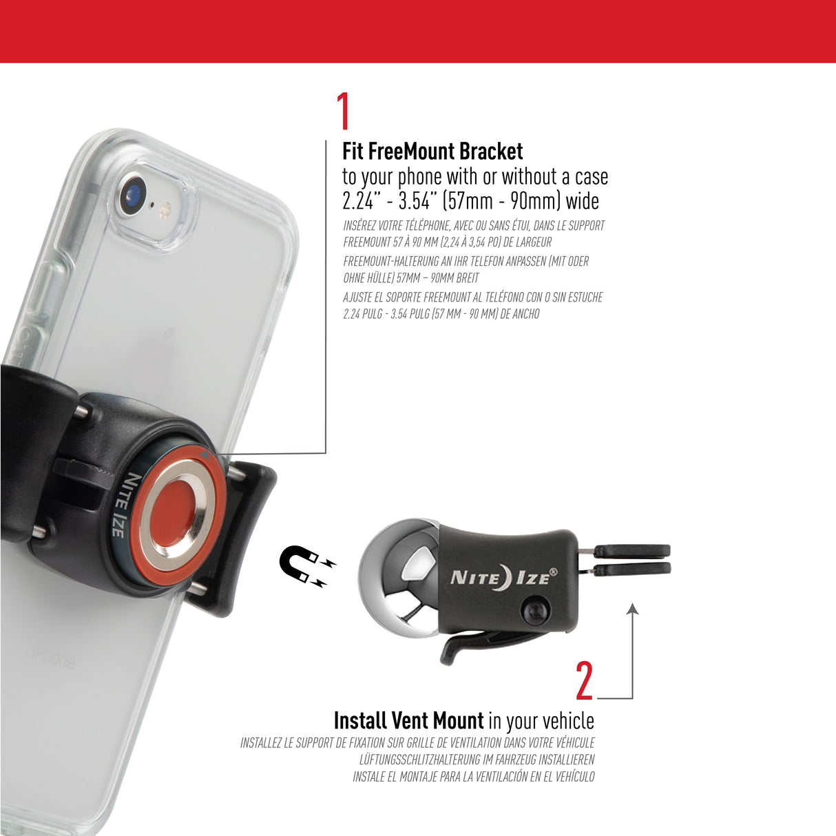 スティーリー フリーマウント ヴェントマウントキット