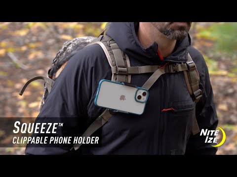 スクイーズ クリップフォンホルダー – Nite Ize JAPAN